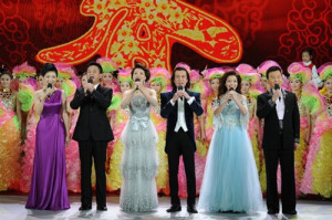 Every CNY Eve, CCTV broadcasts a 4-hour performance extravaganza viewed by hundreds of millions. 
